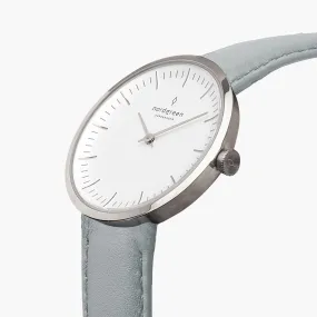 Infinity - Dove Grey Vegan Leather
