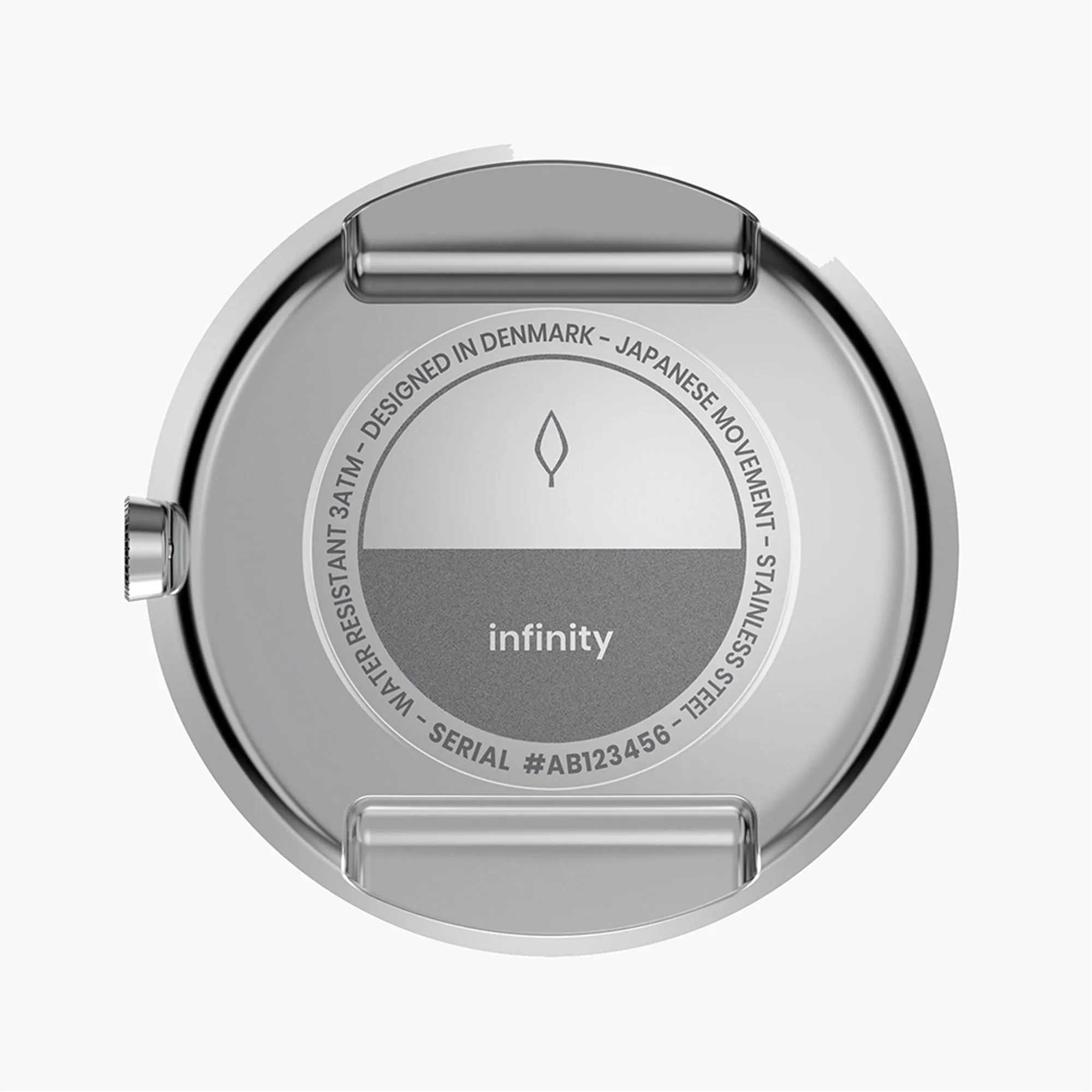 Infinity - Dove Grey Vegan Leather