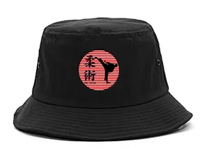 Jiu Jitsu Fighter Mens Bucket Hat