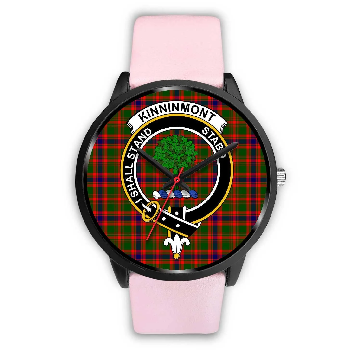 Kinninmont Clan Badge Tartan Black Watch