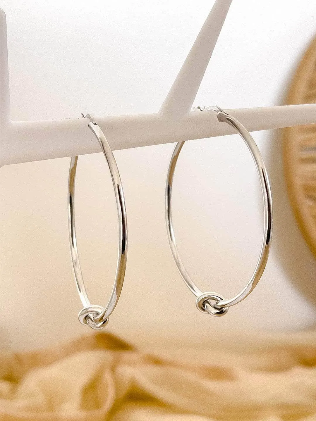 Knotted Big Hoops