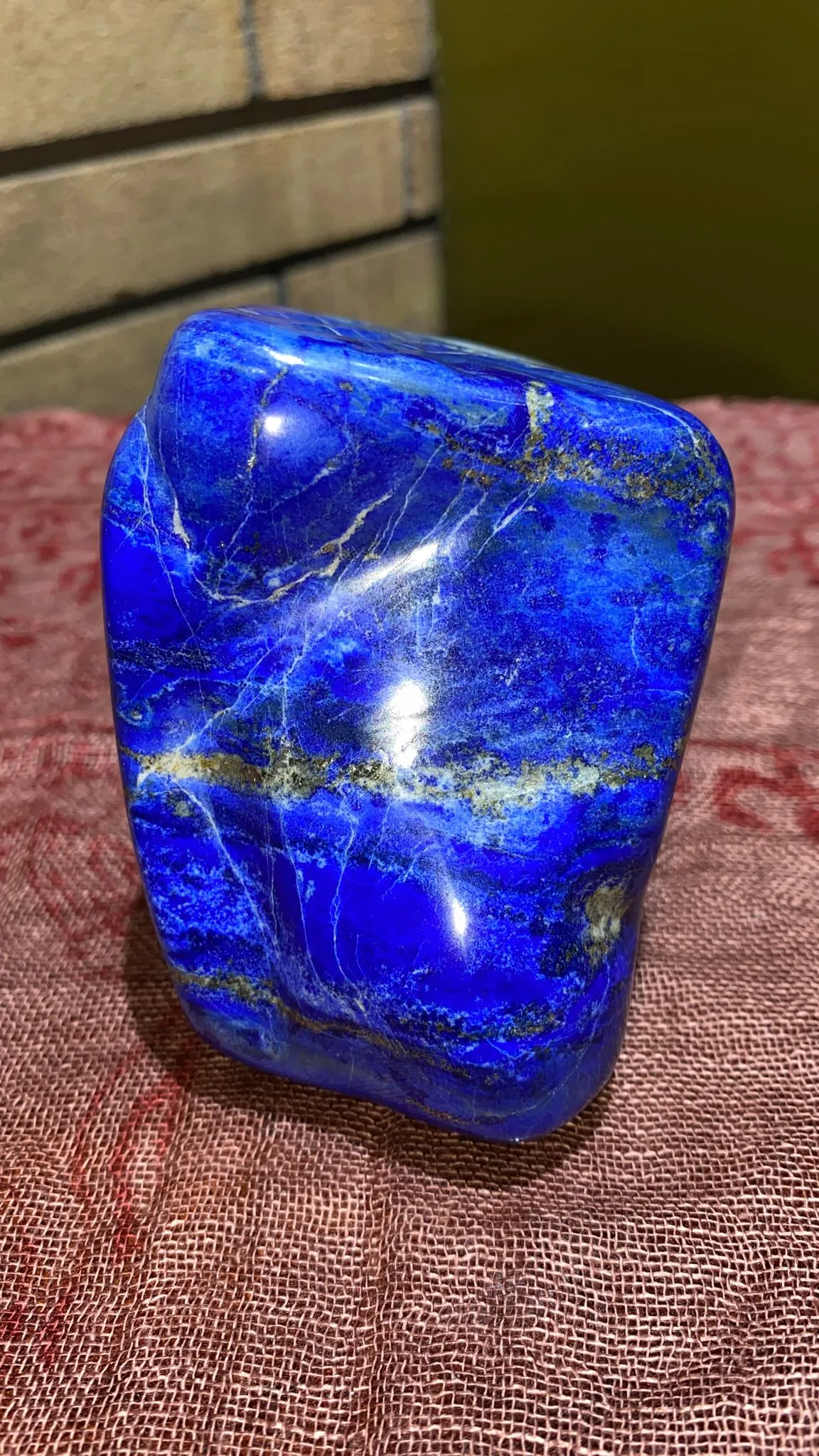 Lapis Lazuli Altar Stone