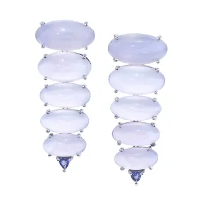 Lavender Waterfall Earrings