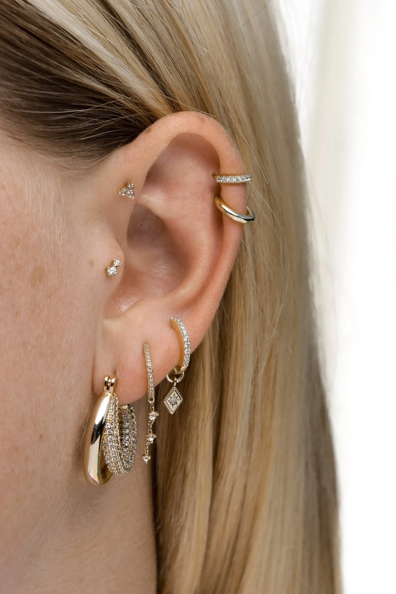 Leo earrings