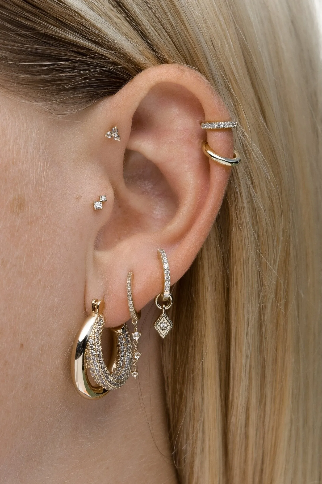 Leo earrings