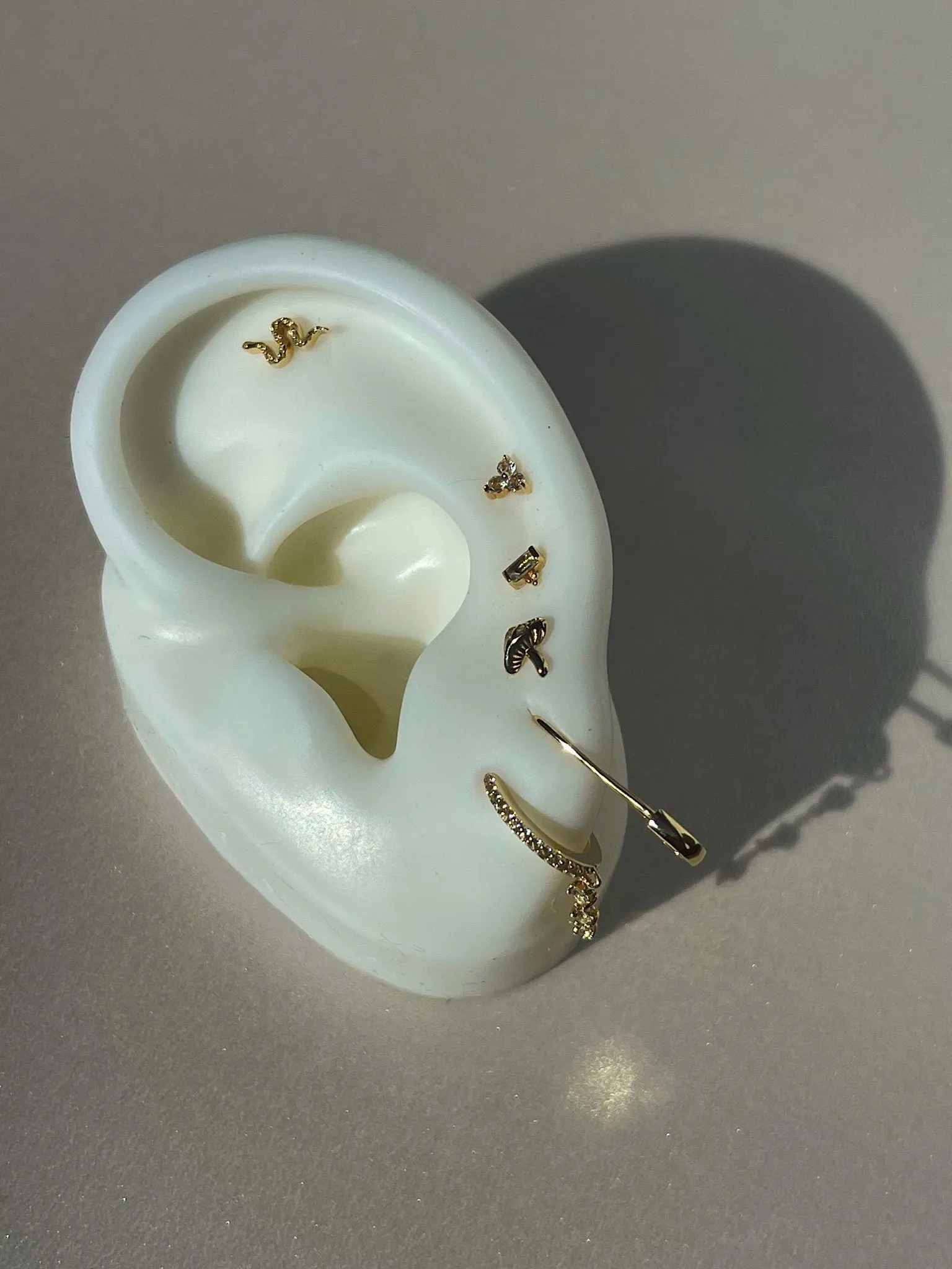 Leo earrings