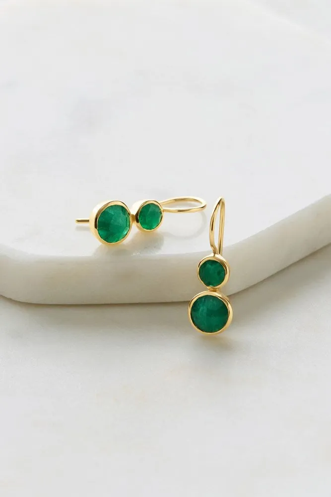 Mindi Earring - Beryl Emerald