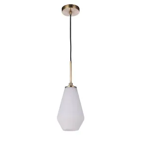 Nimbus II 1 Light Pendant - Brass