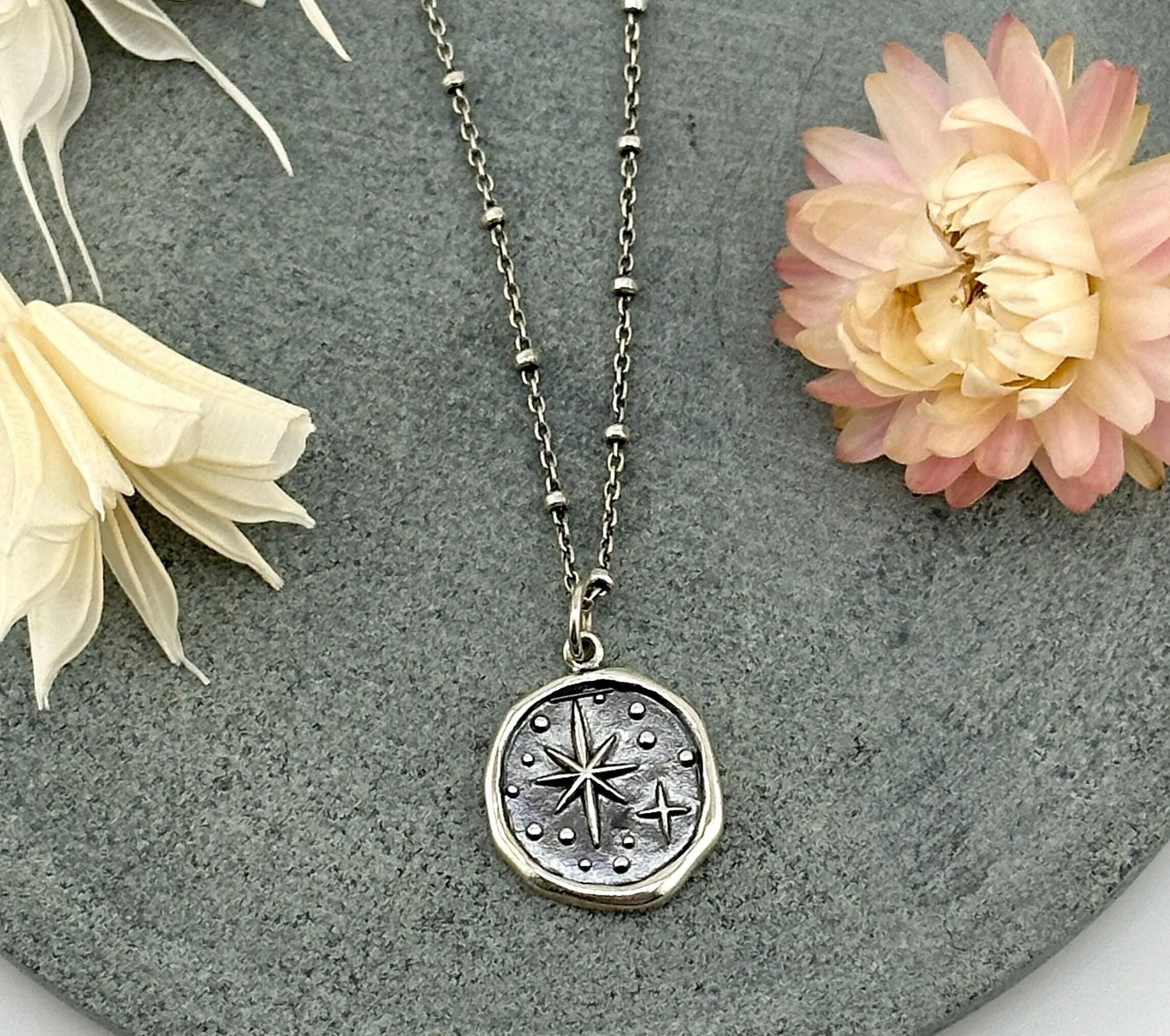 North Star Wax Seal Necklace