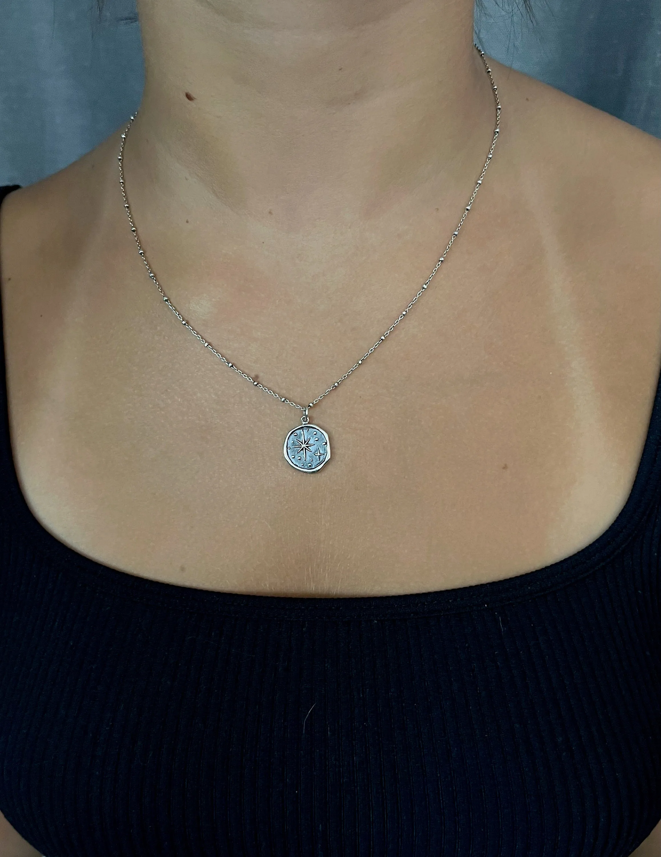 North Star Wax Seal Necklace