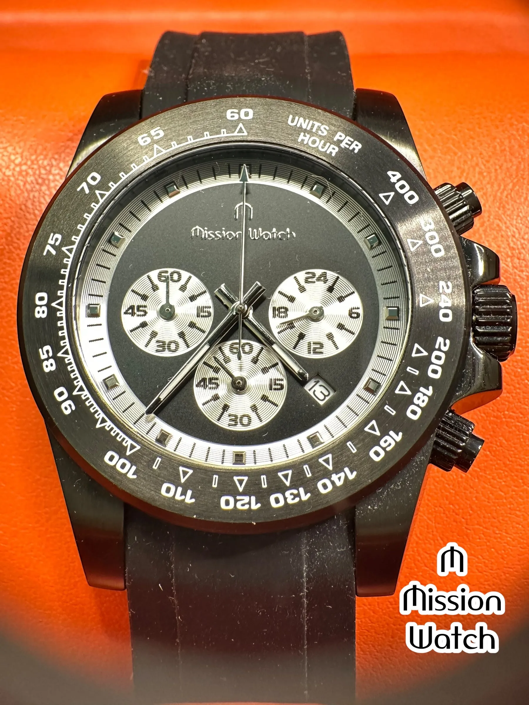 Orologi Chrono/Date in acciaio By MISSION WATCH