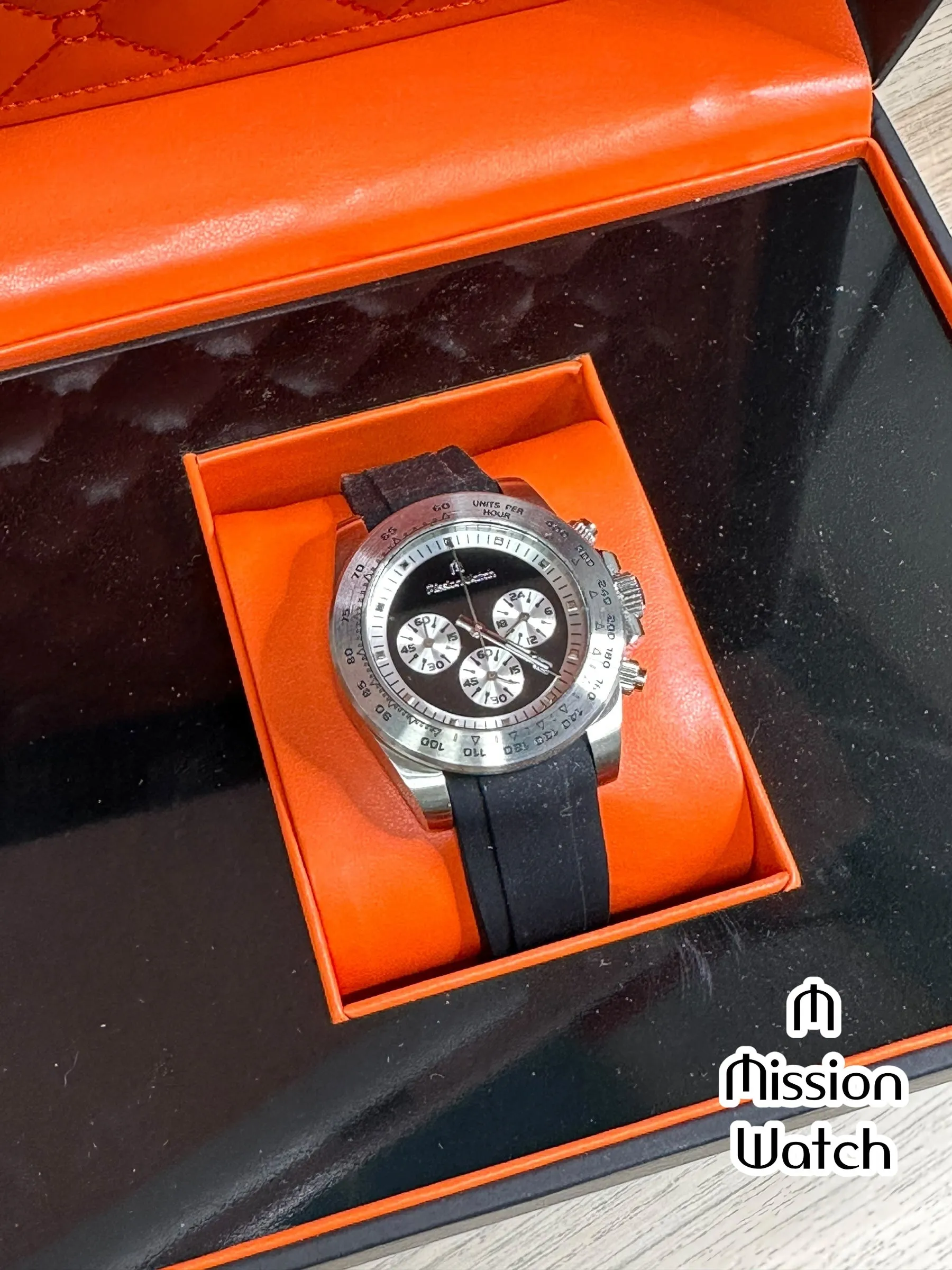Orologi Chrono/Date in acciaio By MISSION WATCH