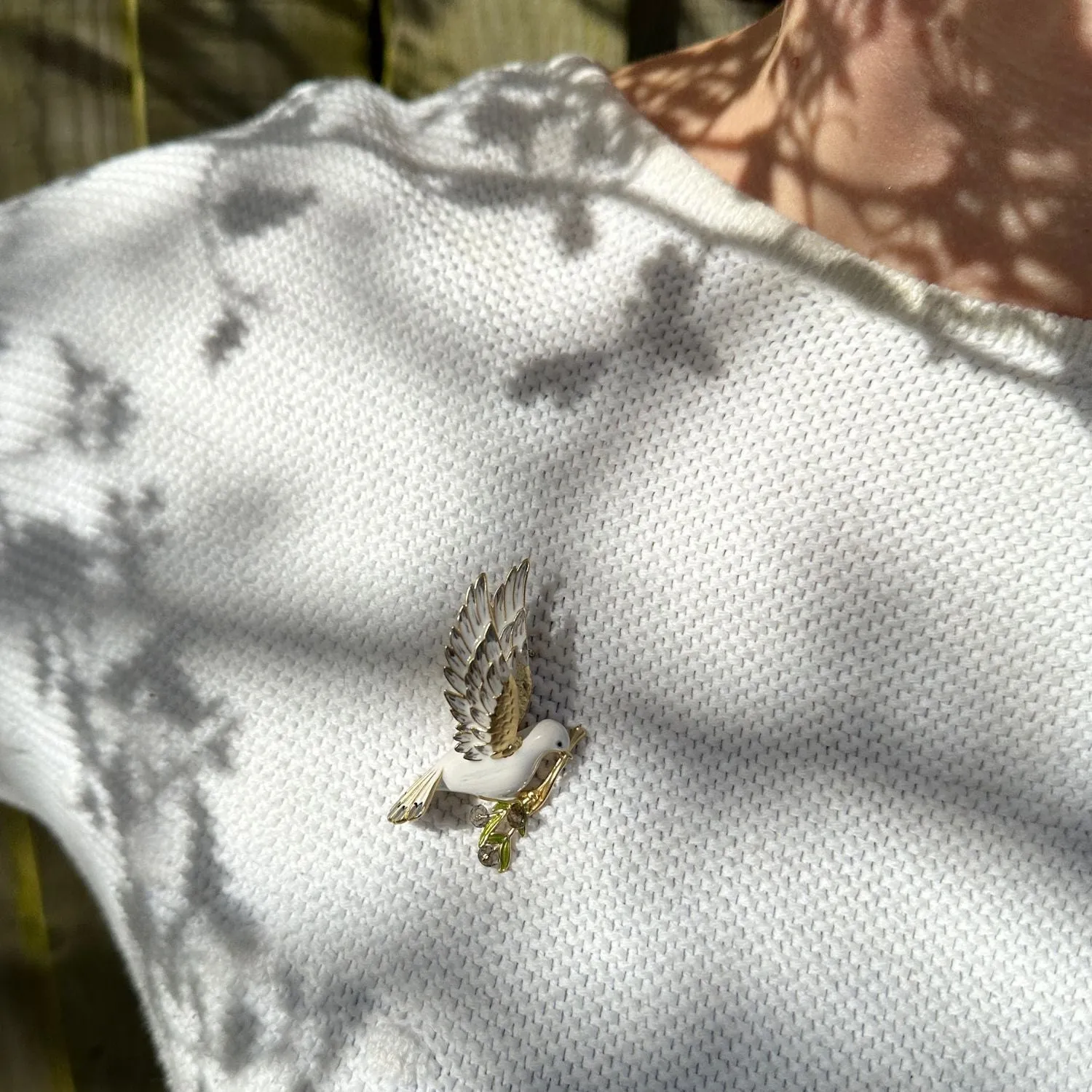 Peace Dove Brooch