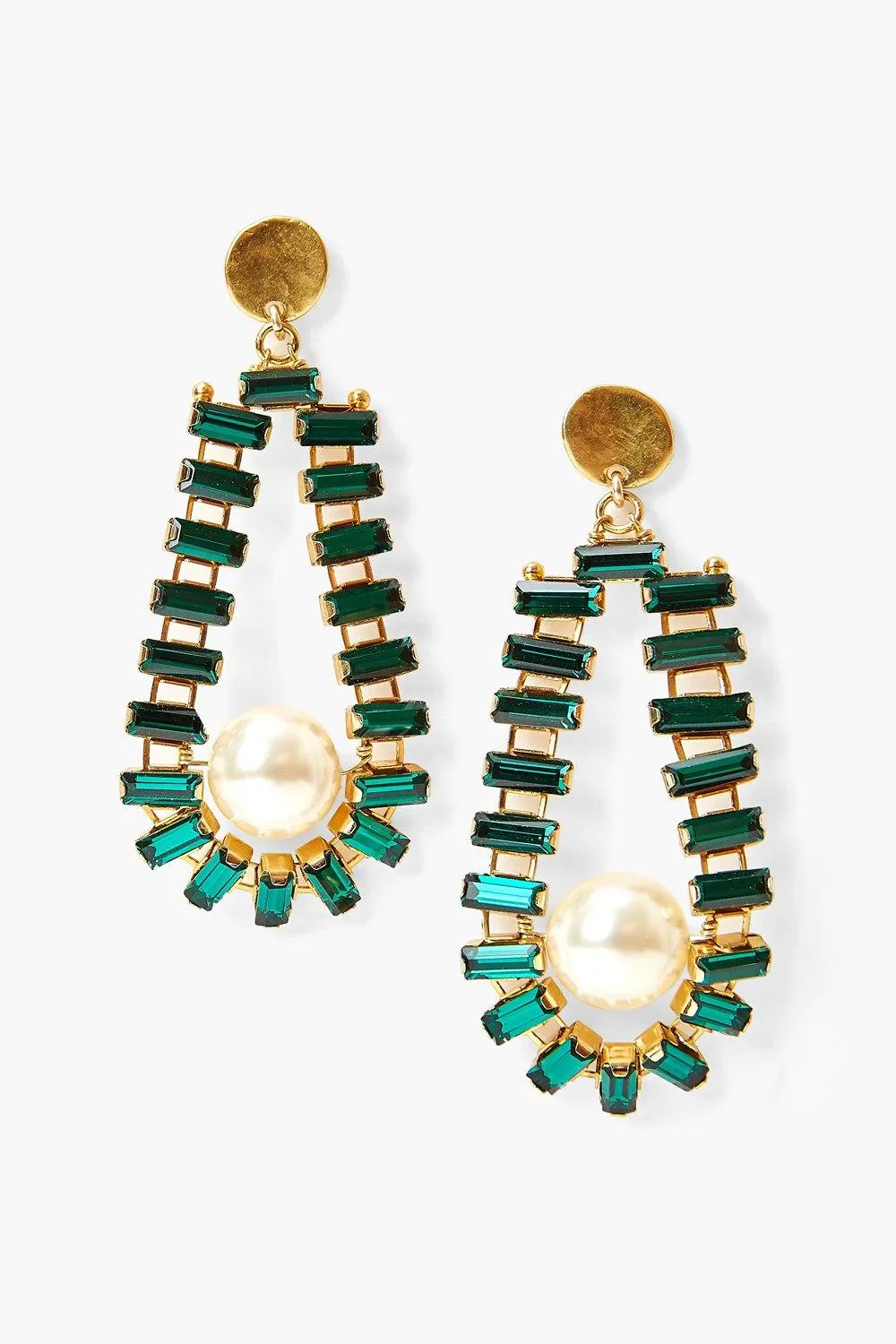 Pearl and Crystal Earrings
