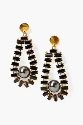 Pearl and Crystal Earrings