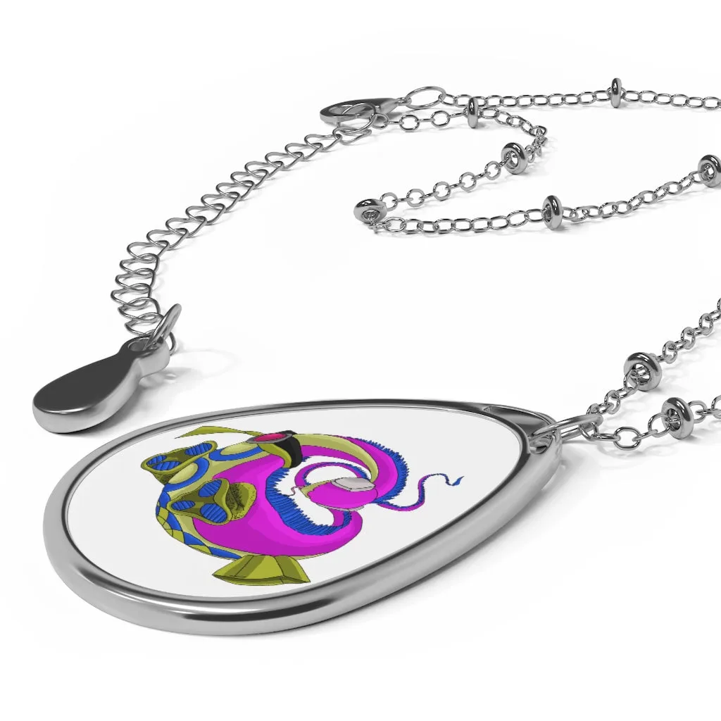 Platipus Oval Necklace