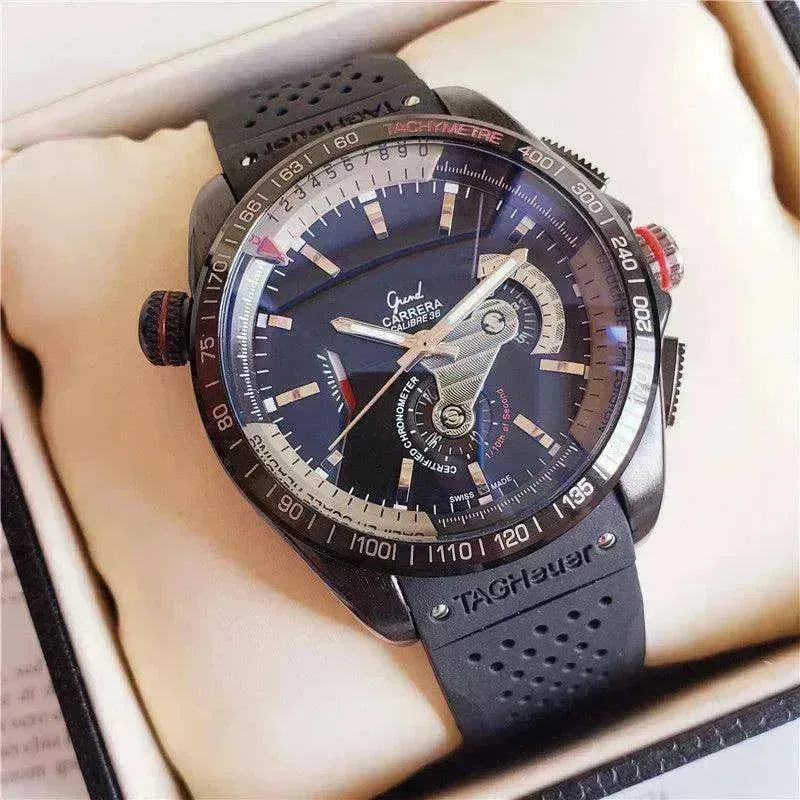 Plexi Glass Stainless Steel Mechanical watches