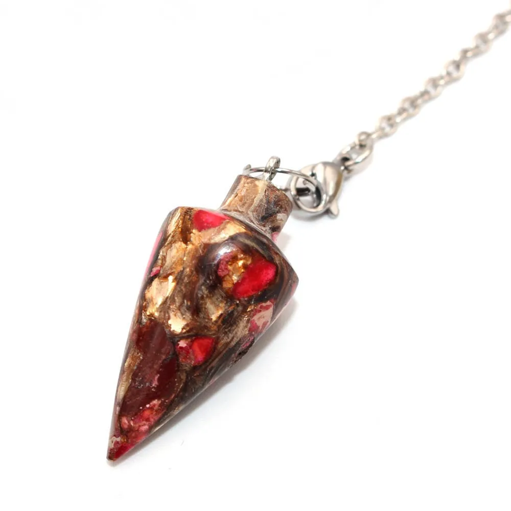 Reiki Pendulum Healing Crystal Pendant