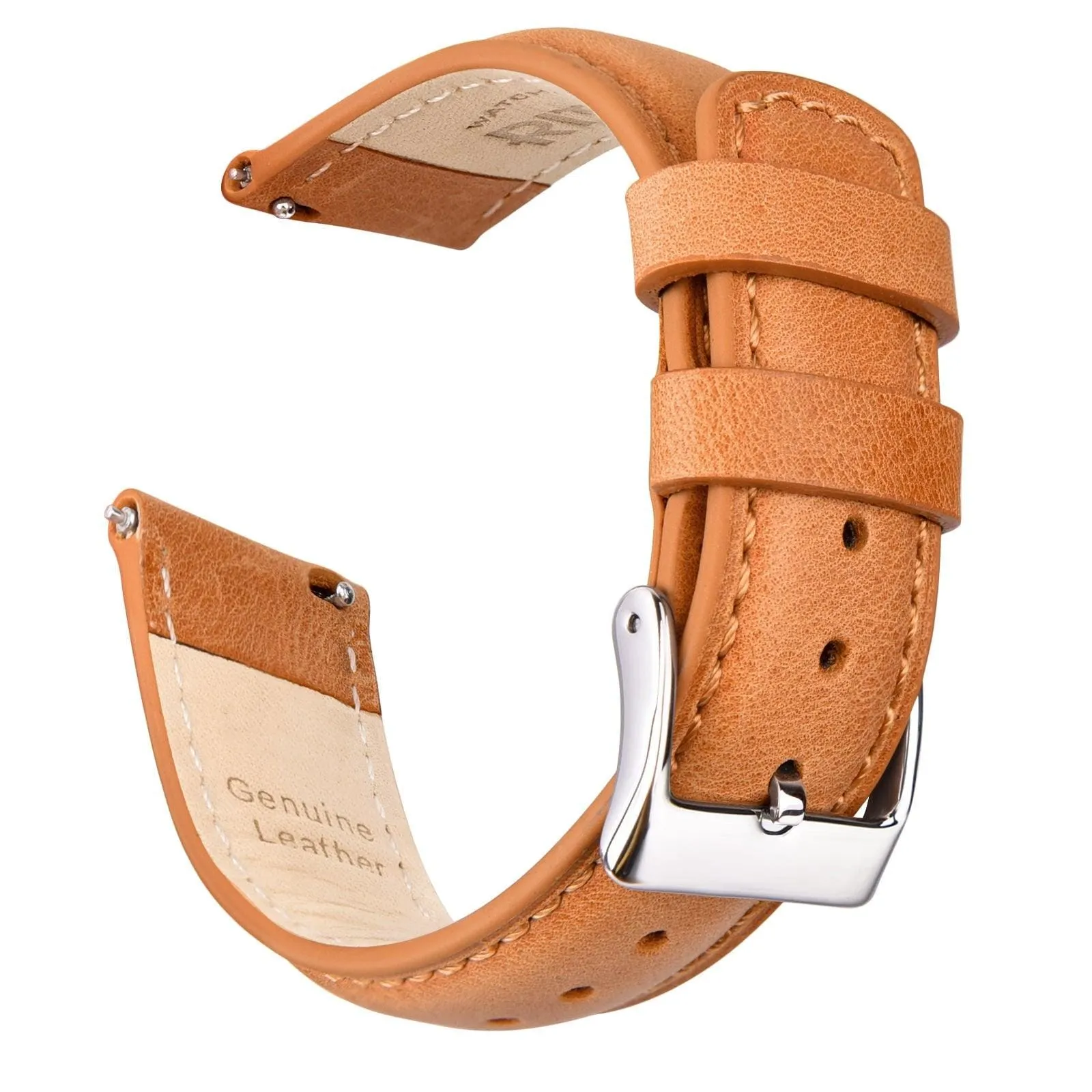 Ritche Classic Leather Watch Band Straps