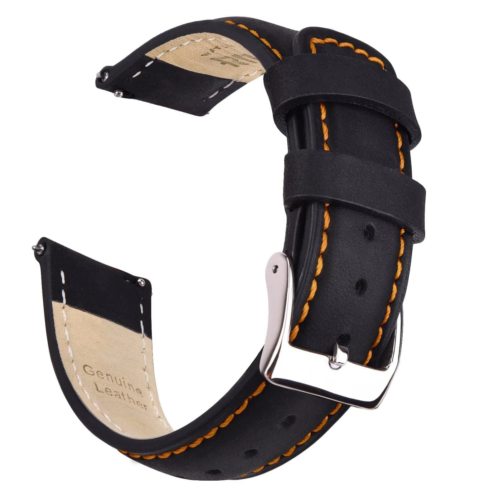 Ritche Classic Leather Watch Band Straps