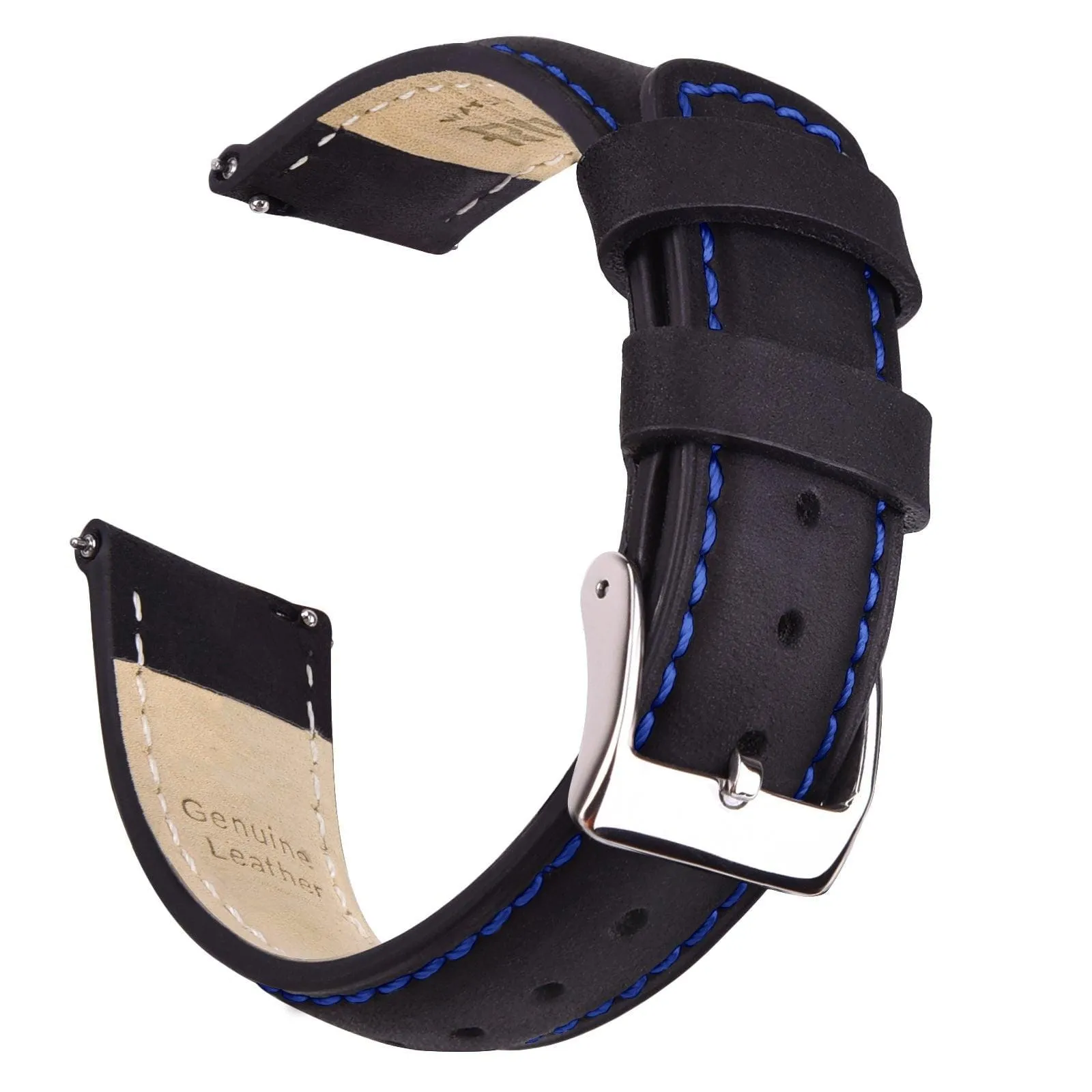 Ritche Classic Leather Watch Band Straps