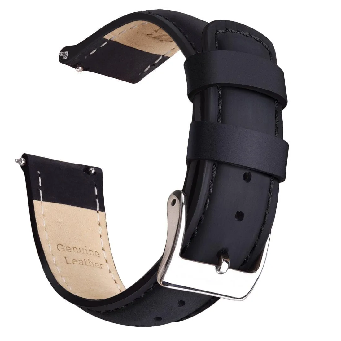 Ritche Classic Leather Watch Band Straps