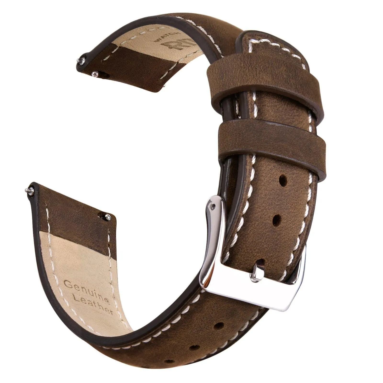 Ritche Classic Leather Watch Band Straps
