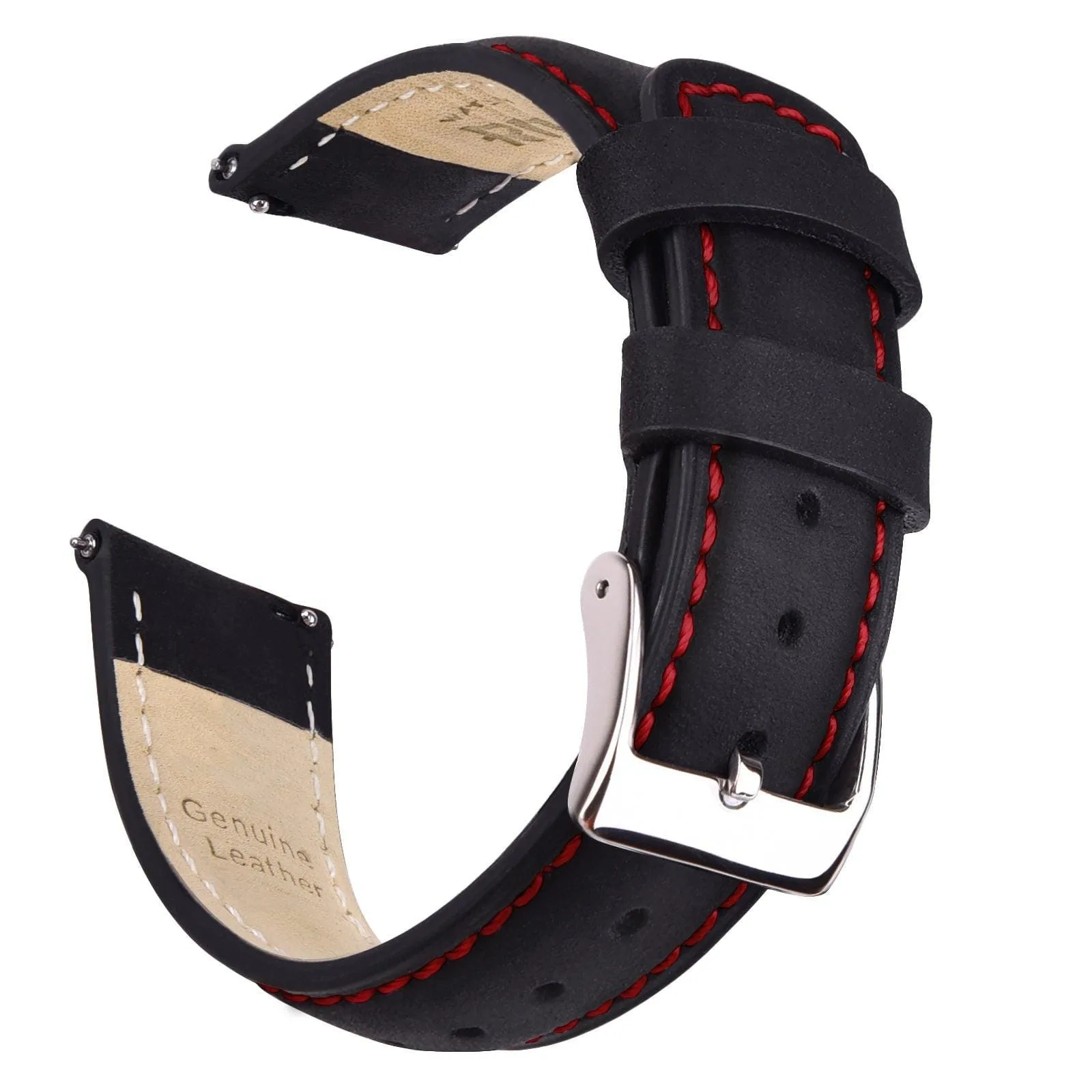 Ritche Classic Leather Watch Band Straps