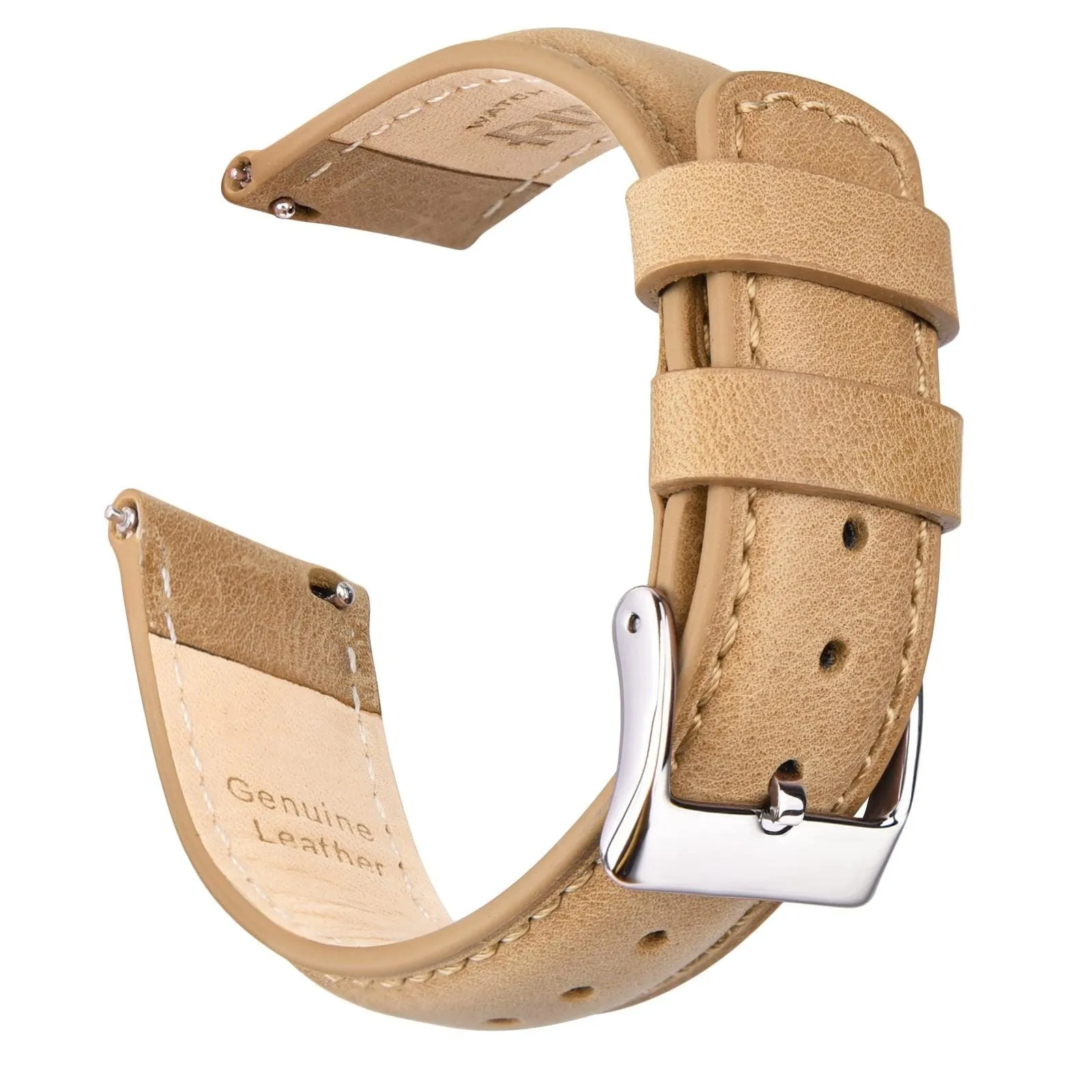 Ritche Classic Leather Watch Band Straps