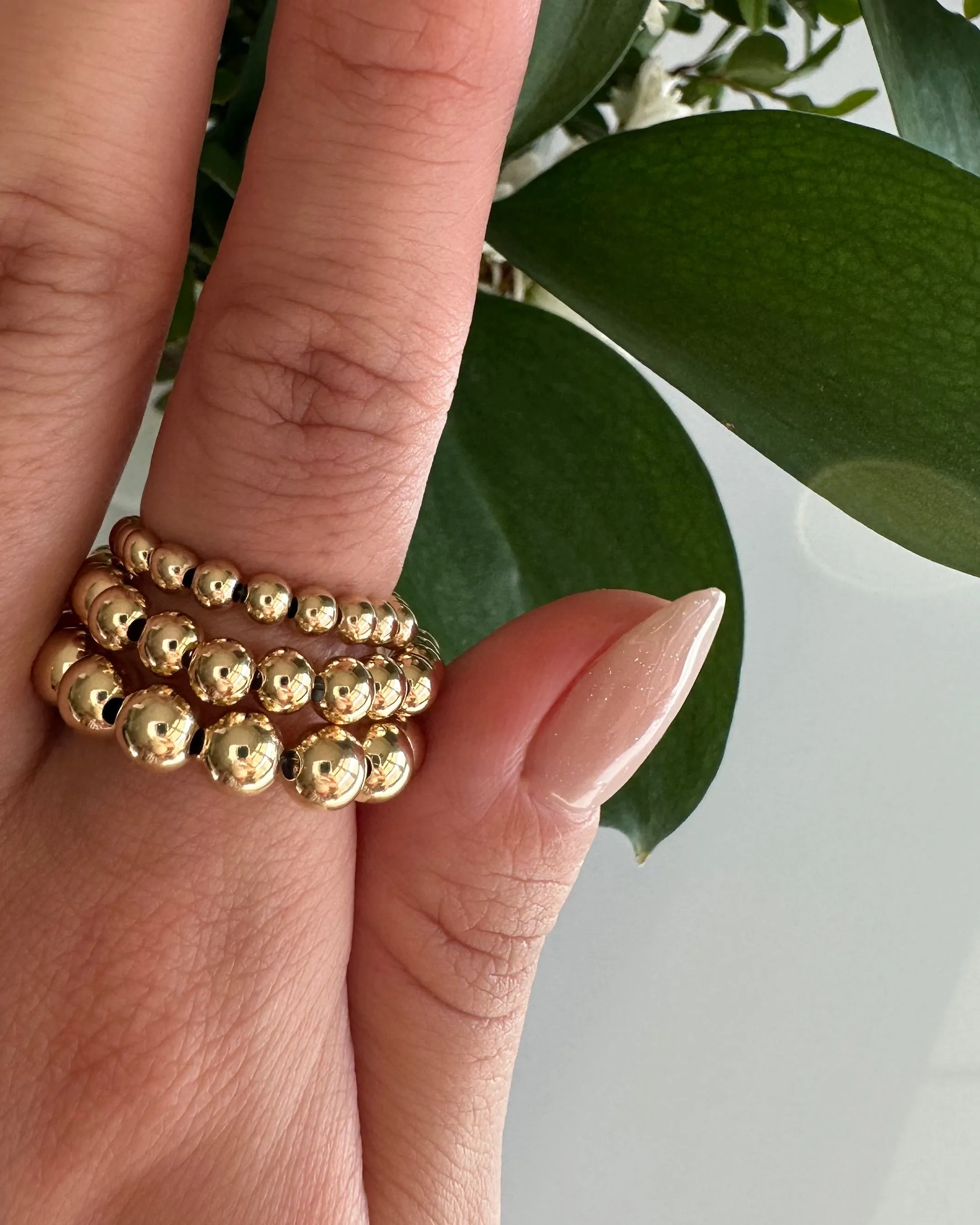 Round Beaded Ring