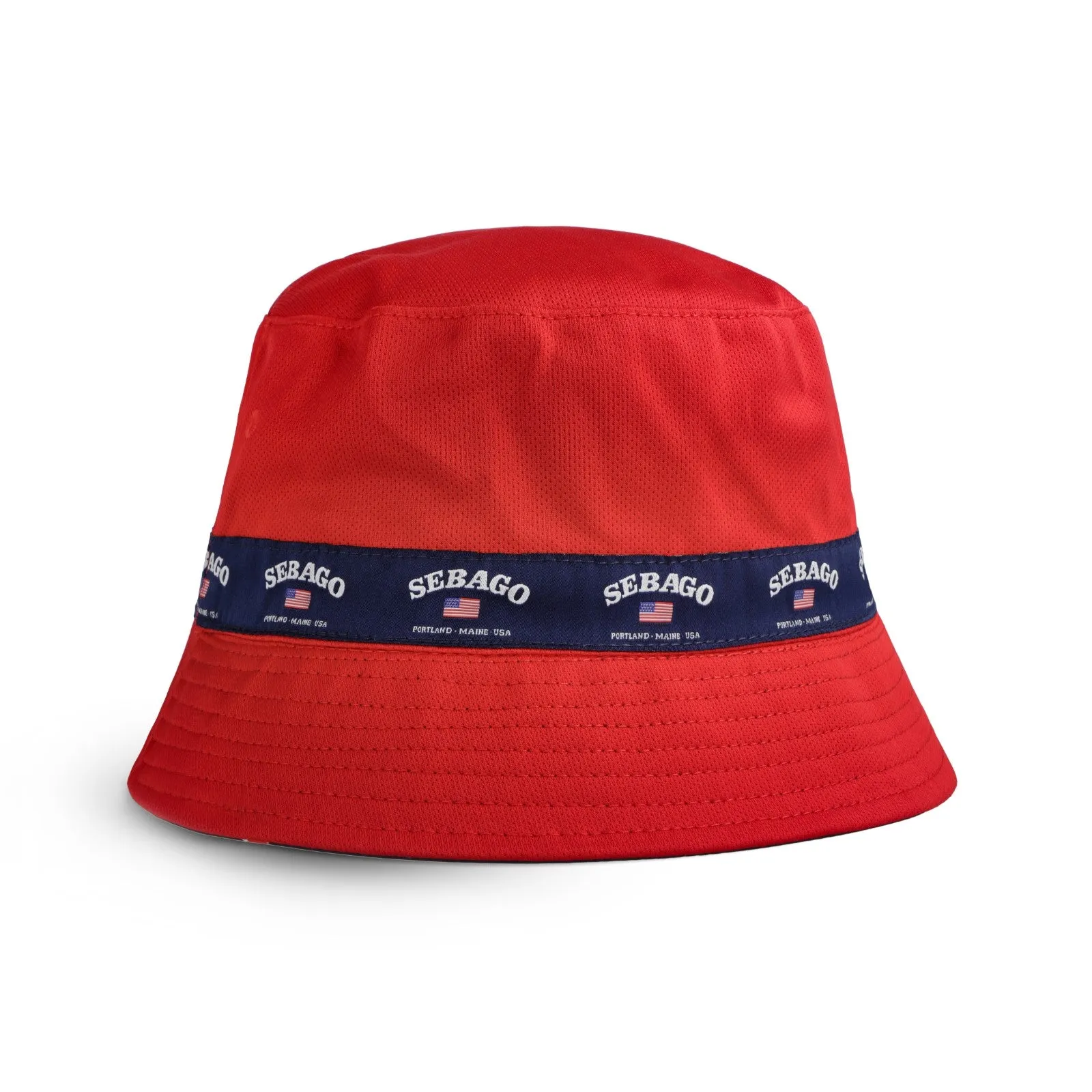 Sebago Oar Reversible Bucket Hat – Blue