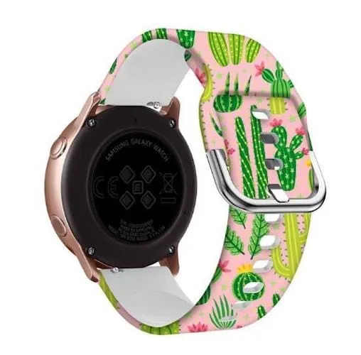 Silicone Pattern Watch Straps compatible with the Olympic 22mm Range