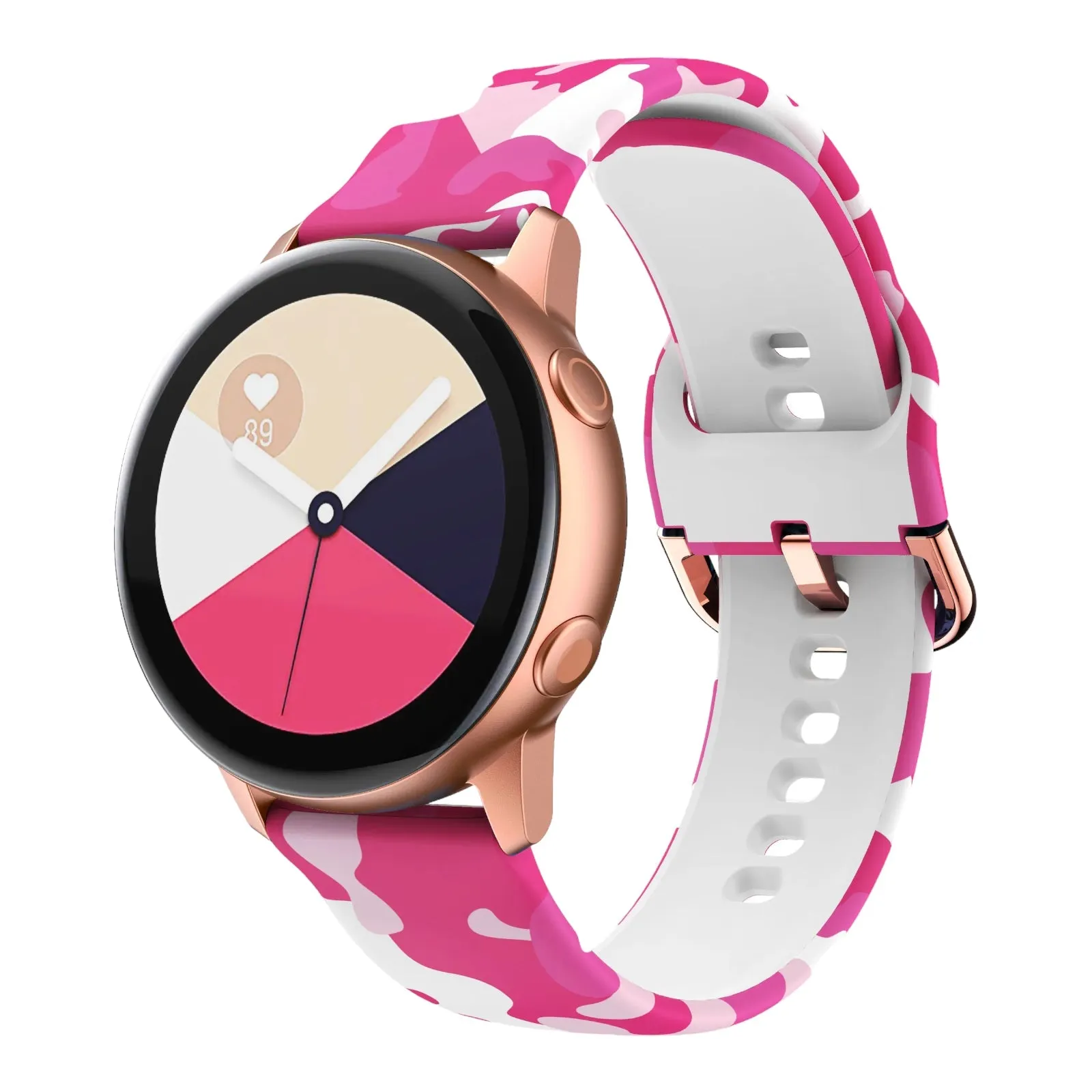 Silicone Pattern Watch Straps compatible with the Xiaomi Amazfit Smart Watch, Smart Watch 2
