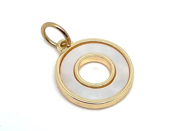 Sparkling Mother of Pearl Charm