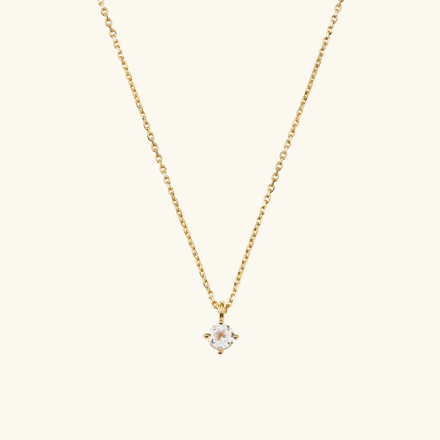 SW. Round Topaz Necklace