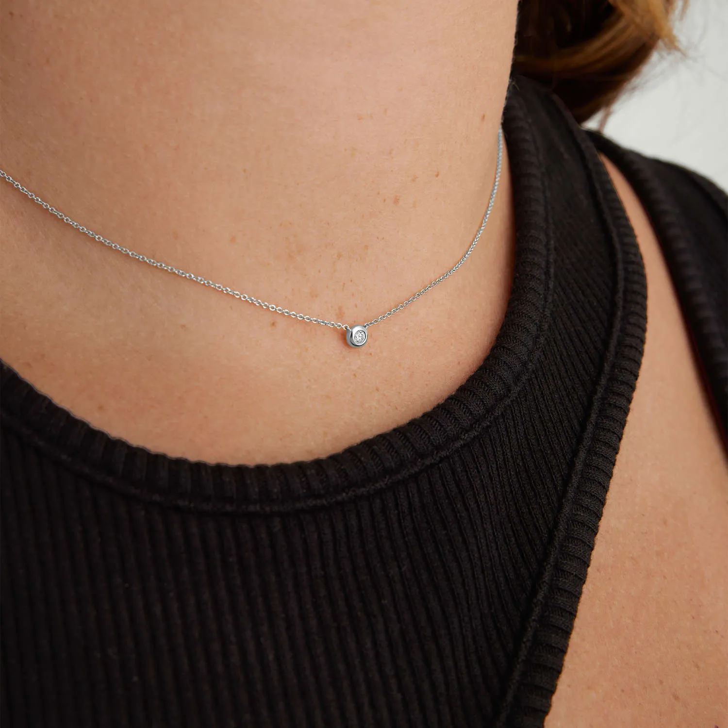SW. Round Topaz Necklace