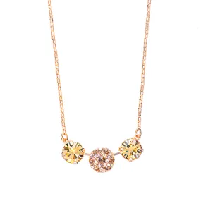 Swirl Trio Pendant in "Chai" *Preorder*