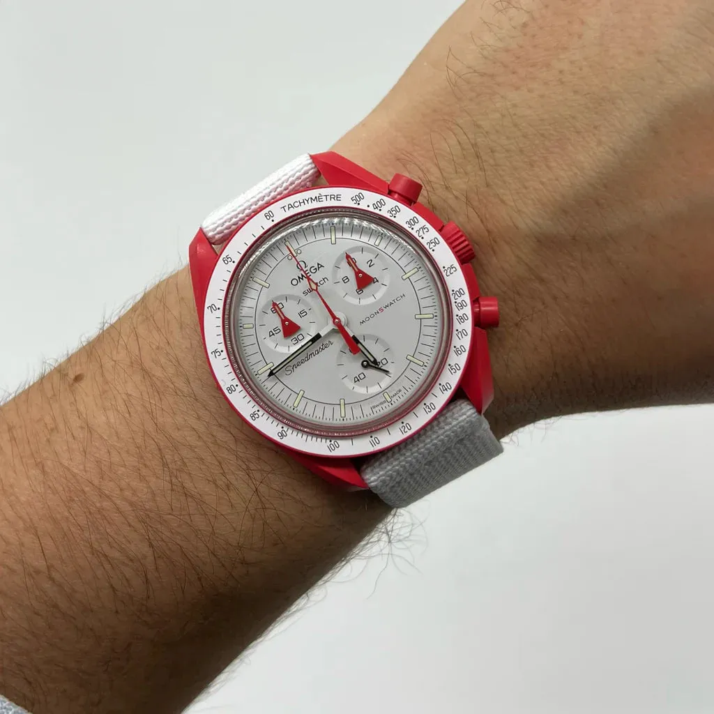 Tempomat- White Elastic loop