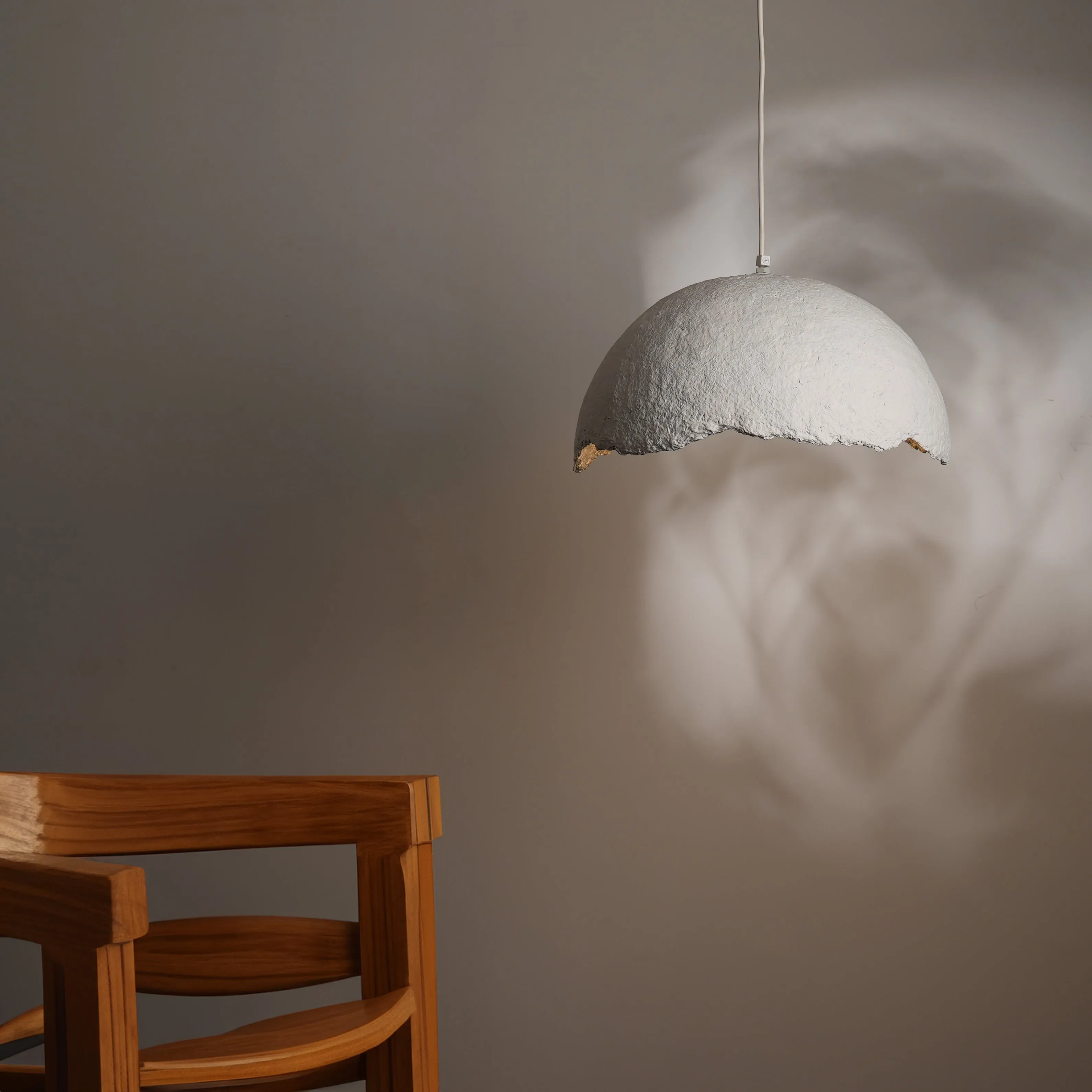 Terra Mache Pendant Lamp