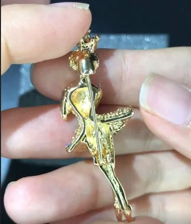 The Cleo Ballerina Pin