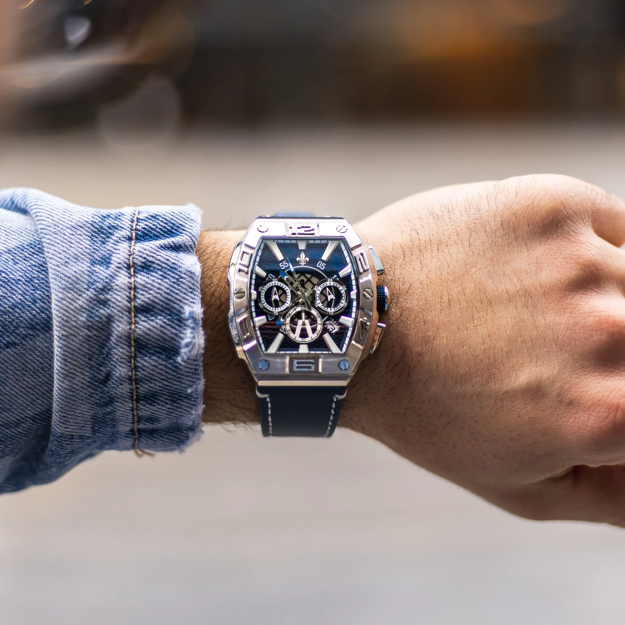 The Intrepid Chronograph - Blue