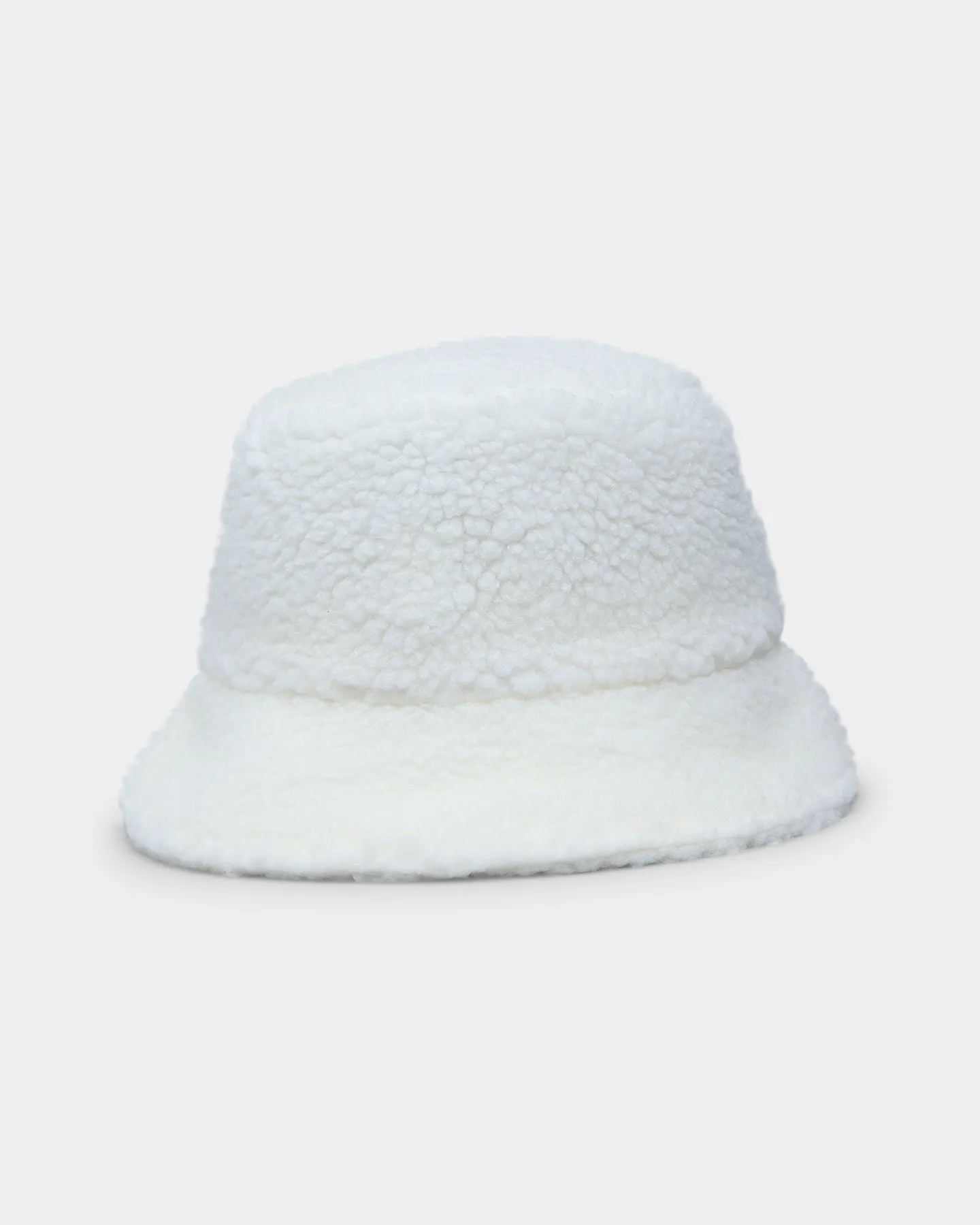 Tommy Jeans Women's Sherpa Bucket Hat Ivory