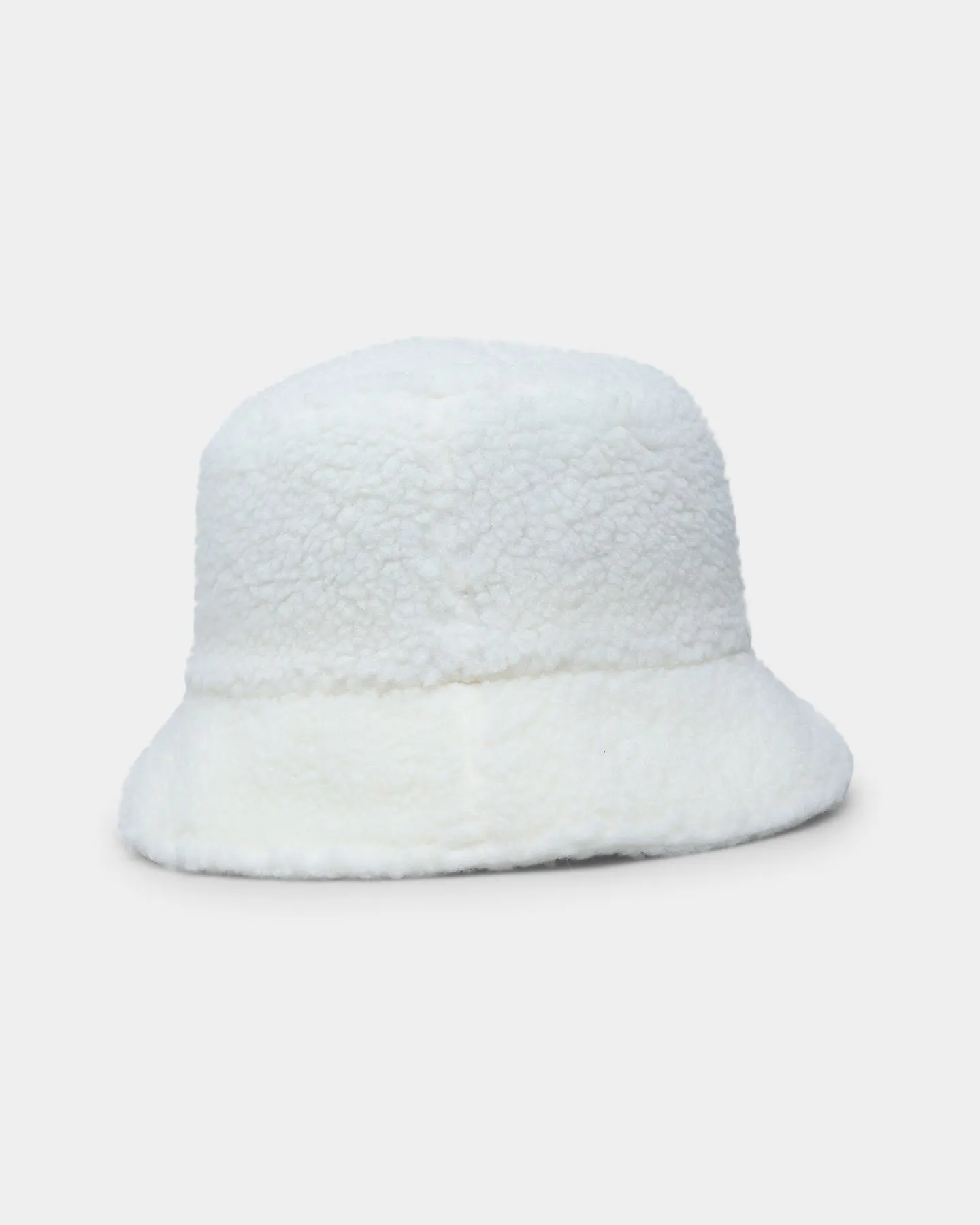 Tommy Jeans Women's Sherpa Bucket Hat Ivory