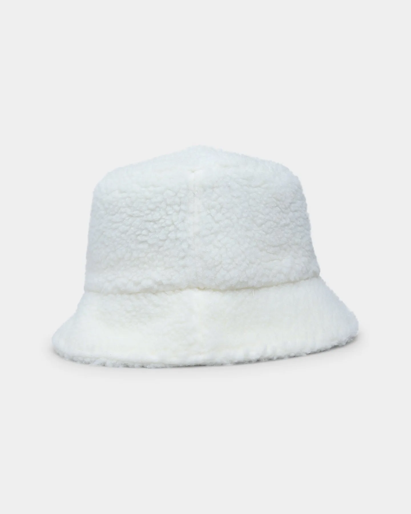 Tommy Jeans Women's Sherpa Bucket Hat Ivory