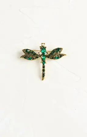Vintage Glitz Dragonfly
