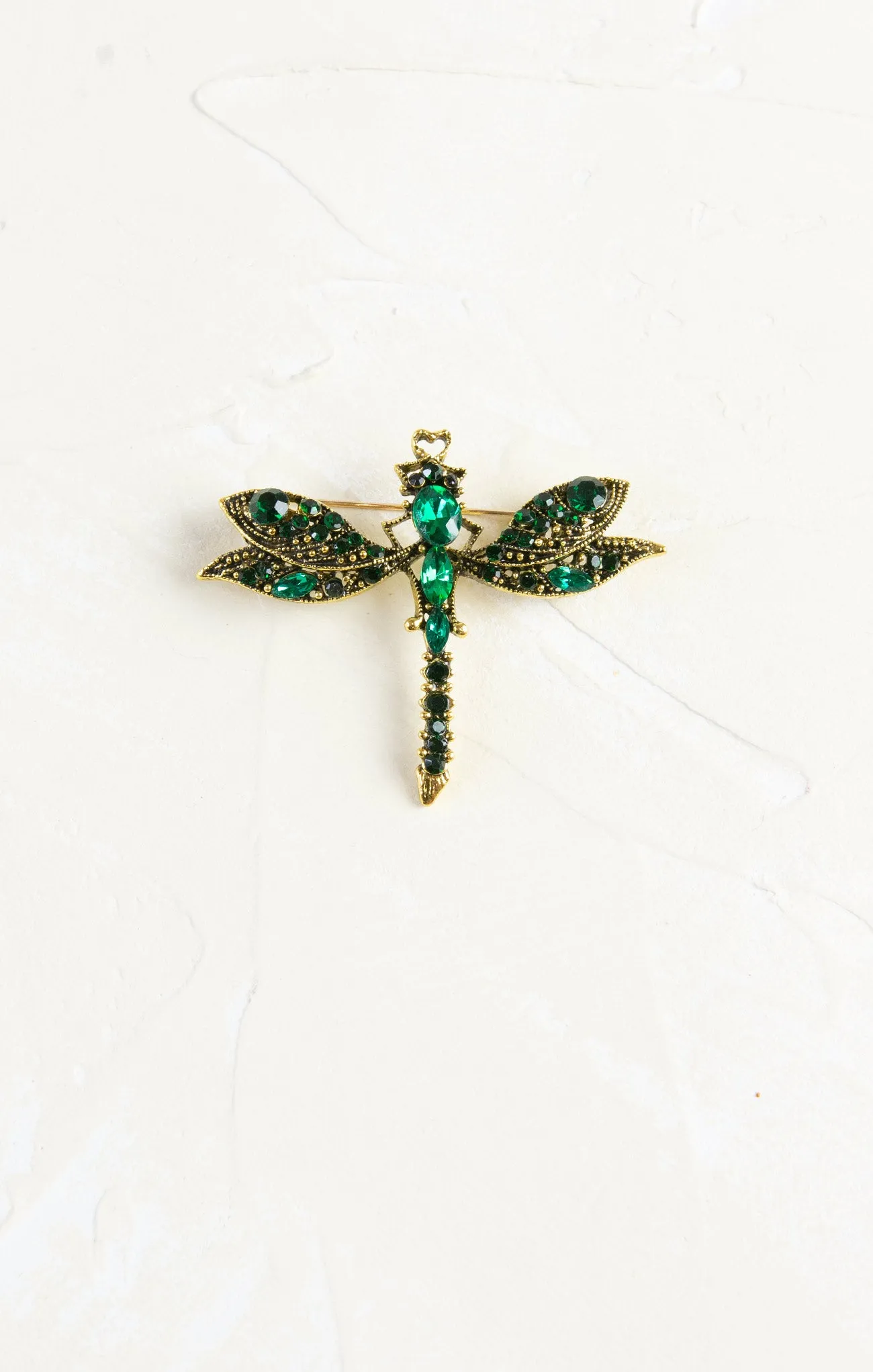 Vintage Glitz Dragonfly
