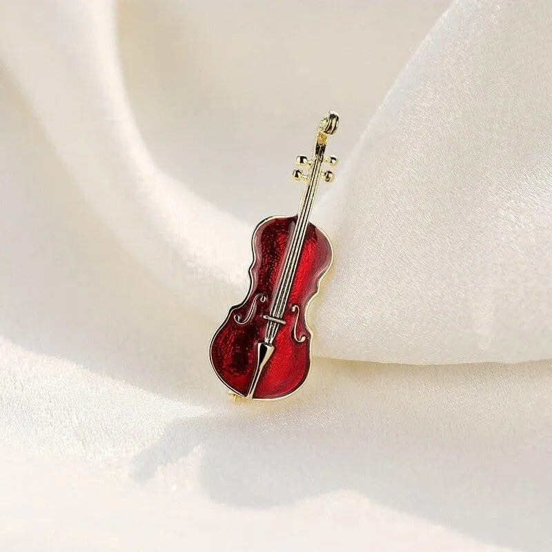 Violin Pin/Brooch